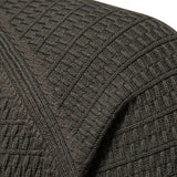 Callum - Textured Stand Collar Button Sweater