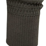 Callum - Textured Stand Collar Button Sweater