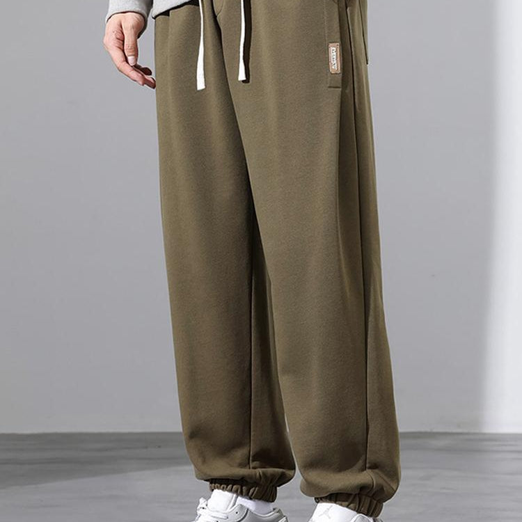 Bradley - Cotton Drawstring Joggers