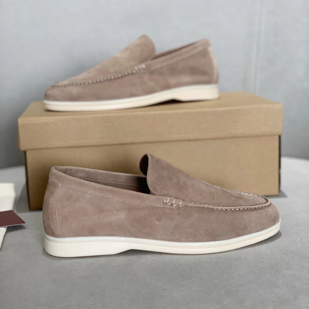 Ryan - Classic Suede Loafers
