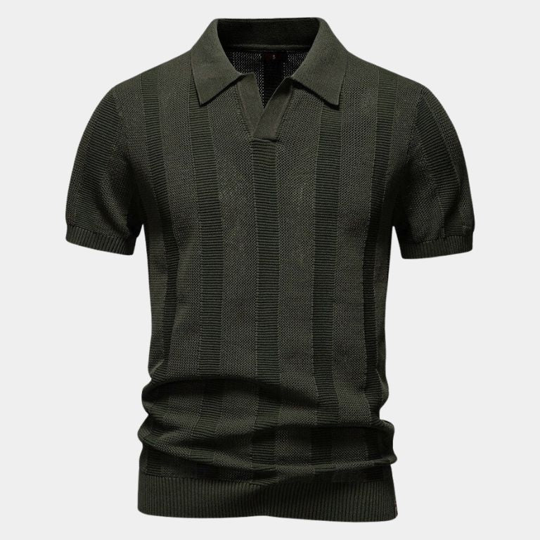 Bradley - Textured Knit Polo