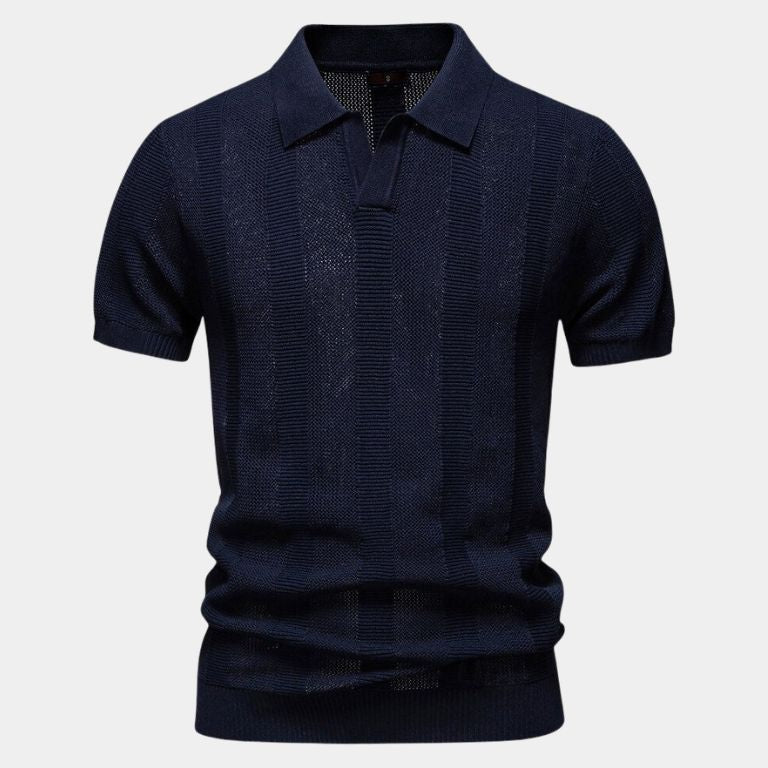 Bradley - Textured Knit Polo