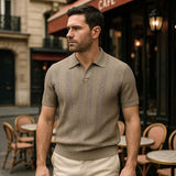 Bradley - Textured Knit Polo