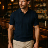 Bradley - Textured Knit Polo