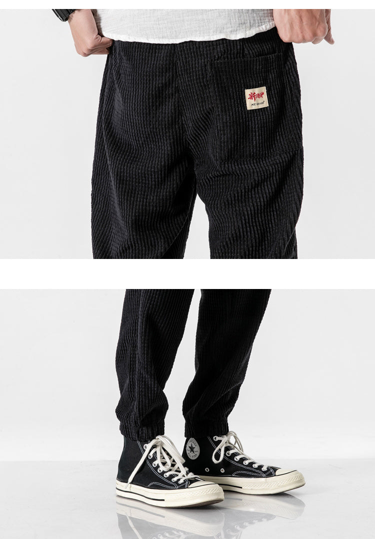 Ford men's corduroy jogger pants, view 7