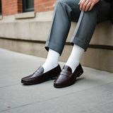 Denis - Premium Leather Penny Loafers