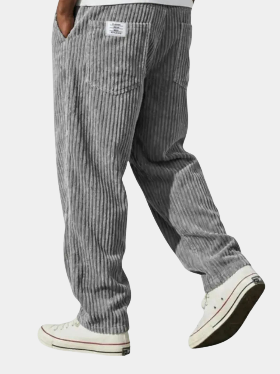 Earl men's wide wale corduroy pants, view 10