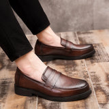 Claude - British Style Penny Loafers