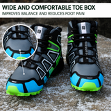 Guillaume - Black High-Top Trail Shoes
