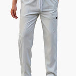 Reggie men's straight leg drawstring joggers in Grey, view 5