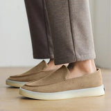 Yves - Classic Suede Business Loafers