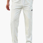 Reggie men's straight leg drawstring joggers in White, view 4