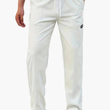 Reggie men's straight leg drawstring joggers in White, view 4