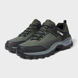 Gabriel - Dark Green Trail Sneakers