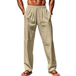 Bastien men's breathable cotton pants, view 12