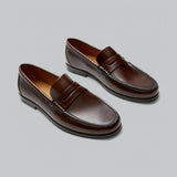 Gilles - Leather Penny Loafers