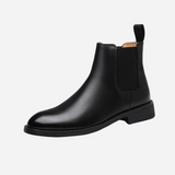 Tyler - Beige Suede-Look Chelsea Boots