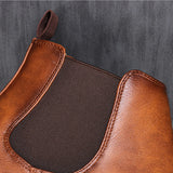 Evan - Brown Classic Chelsea Boots