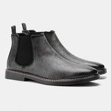 Evan - Brown Classic Chelsea Boots