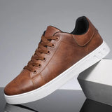 Marc - Brown Low-Top Sneakers