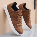 Marc - Brown Low-Top Sneakers