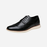 Francois - Brown Brogue Lace-Up Shoes