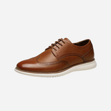 Francois - Brown Brogue Lace-Up Shoes