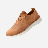 Isaac - Cream Knit Sneakers