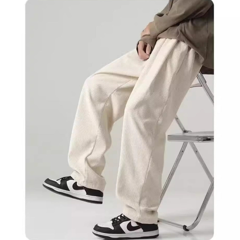 Howard men's retro relaxed fall pants, view 7