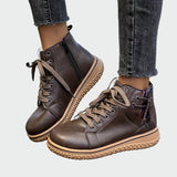 Opal - Low-Shaft Leather Orthopedic Boots