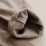 Clay men's herringbone pleated tapered pants, view 8