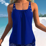 Selena - Tankini with Sun Print