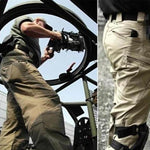 Ghislain men's water repellent technical cargo pants, view 9