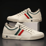 Maxime - Knit Sneakers with Contrast Stripes