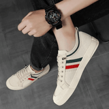 Maxime - Knit Sneakers with Contrast Stripes