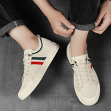 Maxime - Knit Sneakers with Contrast Stripes