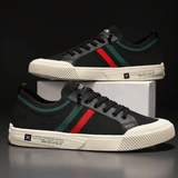 Maxime - Knit Sneakers with Contrast Stripes