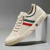 Maxime - Knit Sneakers with Contrast Stripes