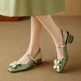 Susanna - Elegant Shoes with Floral Detail