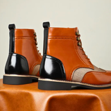 Owen - Brogue Lace-Up Boots
