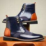 Owen - Brogue Lace-Up Boots