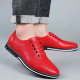 Vincent - Black Textured Casual Shoes