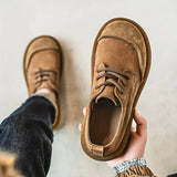 Cole - Brown Casual Lace-Up Shoes