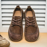 Cole - Brown Casual Lace-Up Shoes