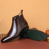 Jack - Dark Brown Chelsea Boots