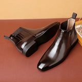 Jack - Dark Brown Chelsea Boots