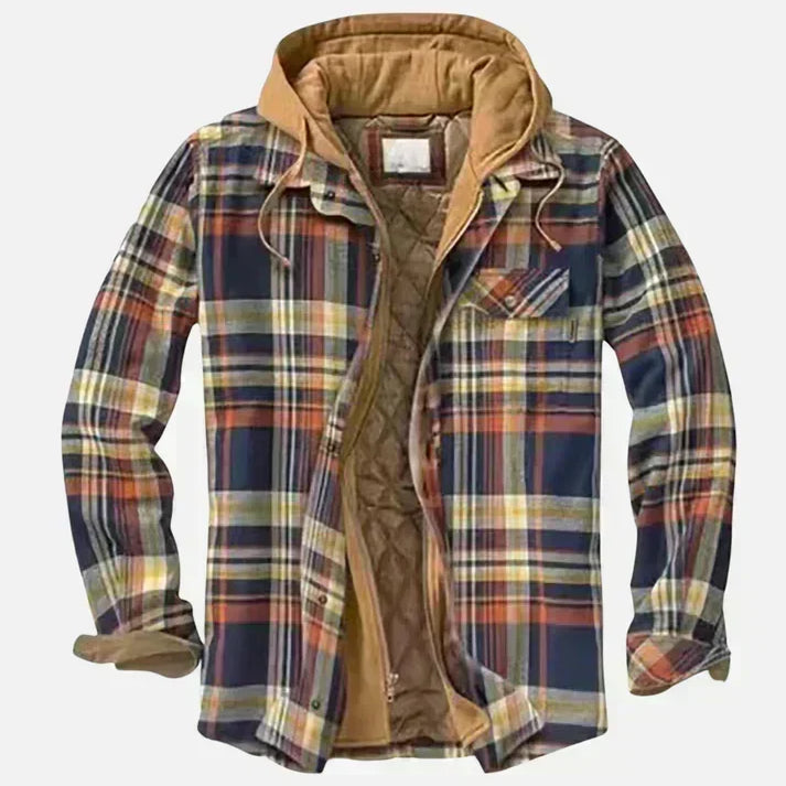 Rory - Patchwork Plaid Jacket
