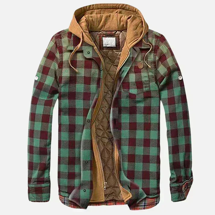 Rory - Patchwork Plaid Jacket