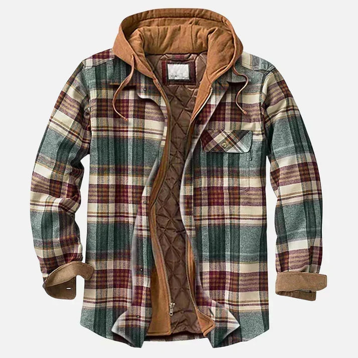 Rory - Patchwork Plaid Jacket