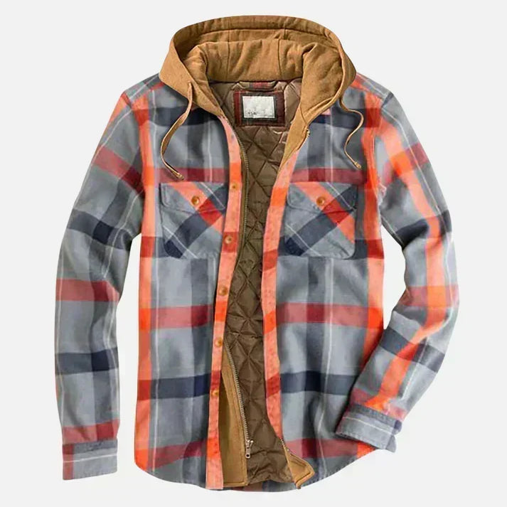 Rory - Patchwork Plaid Jacket